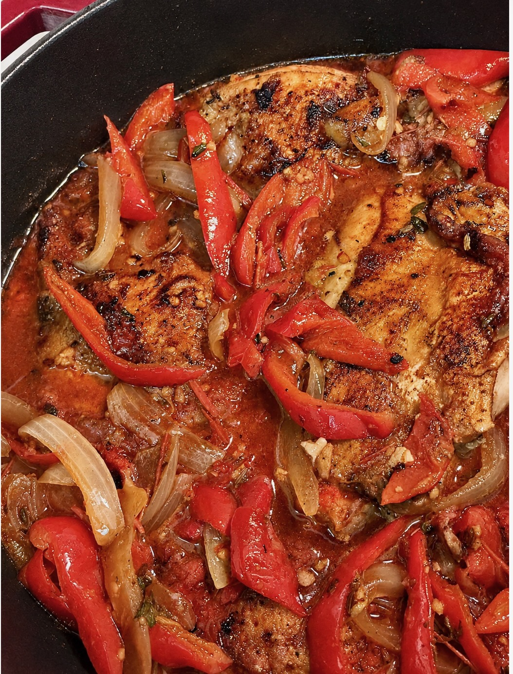 chicken cacciatore